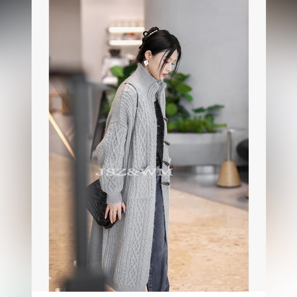 Cardigans for Women 2024 Button Down Sweaters Winter Coats with Pockets - Picture 6 of 16